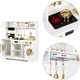 Дерев'яна дитяча кухня EcoToys 93 x 87.5 x 32.5 см Біла TL106009 (5905817013340) - зображення 5