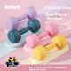 Гантелі RUNWE 2 x 1 кг, сині - зображення 3