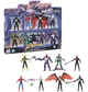 Набор Фигурок Марвел Веном Человек Паук 8 шт Marvel Spider-Man VenomVersus Epic World of Action Hasbro G1407 - изображение 1
