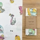 Пелёнка бязевая детская Маленька Соня Дино Baby 80х100 см белый - изображение 1