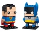 Конструктор LEGO Brick Headz Супермен та Бетмен Золоте століття (40859) - изображение 2