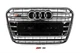 Решетка радиатора Audi A6 / S6 C7 2012-2016 стиль S6 хром + черный глянец - изображение 1