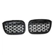 Ніздрі решітки радіатора переднього бампера BMW X3 G01/G08 2018-2022 Diamond Black - зображення 2