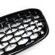 Ніздрі решітки радіатора переднього бампера BMW X3 G01/G08 2018-2022 Diamond Black - зображення 4