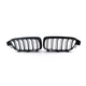 Ніздрі решітки радіатора переднього бампера BMW 3 series F30/F35/F31 2011-2019 Black 2BAR - зображення 3