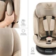 Автокрісло Kinderkraft Xpedition 3 i-Size поворотне 360° проти руху до 105 см бежеве - зображення 9