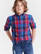 Подростковая рубашка в клеточку для мальчика Tommy Hilfiger 870005051 152 см Разноцветная (1159863508) - изображение 1