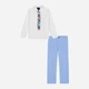 Детский комплект (рубашка + галстук + брюки) для мальчика Tommy Hilfiger 319445922 110 см Разноцветный (1159856147) - изображение 1