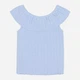 Детская майка для девочки Tommy Hilfiger 695730530 116 см Голубая (1159851238) - изображение 2