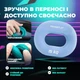 Еспандер кистевой Active Point силиконовый 15 кг голубой - изображение 8