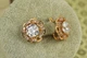 Серьги Xuping Jewelry Амелия 1.5 см золотистые - изображение 2