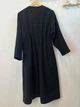 Женское длинное пальто Инсар со скрытой застежкой и карманами Modna KAZKA MKSH2351 - 50/52, Чорний - изображение 7