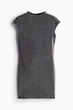Блестящее платье H&M 1243101003c72 L серебристое (100017389) - изображение 1