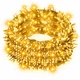 Светодиодная гирлянда 14 м 160 LED Yellow, жёлтый свет, белый кабель - изображение 1