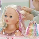 Кукла-манекен для причесок и макияжа BABY born Pinplay Яркая сестричка 27 см 839379 Беби Борн - изображение 4
