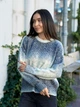 Жіночий светр теплий в'язаний Melange Sweater сірий-меланж One Size - зображення 3