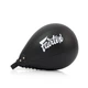Пневмогруша боксерская Fairtex искусственная кожа 5 дюймов черная - изображение 4