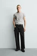 Джинси Zara Worker Wide Fit чорний 0840/459/800 31 - зображення 1