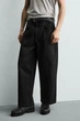 Джинси Zara Worker Wide Fit чорний 0840/459/800 30 - зображення 5