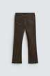Джинси ZARA Flared Fit коричневий 0840/444/700 30 - зображення 9