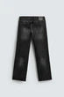 Джинси ZARA Flared Fit з розрізами вугільний 5359/480/822 30 - зображення 9