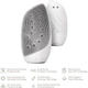 Чистящая щетка для лица GESKE Sonic Thermo Facial Brush&Face-Lifter 8в1 White (HB0095) [179604] - изображение 8