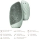 Чистящая щетка для лица GESKE Sonic Thermo Facial Brush&Face-Lifter 8в1 Green (HB0096) [179605] - изображение 8