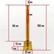 Мідна гільза Cewal для датчика температури 1/2", 7х8мм, L=100мм - изображение 3