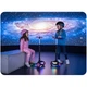 Трехколесный балансировочный самокат Ricokids Glowi черно-розовый (5903890632809) - изображение 3