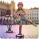 Трехколесный балансировочный самокат Ricokids Glowi черно-розовый (5903890632809) - изображение 8