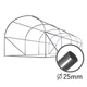 Садовый туннель 2,5 x 4 м (10 м²) Plonos (4916-B) - изображение 2