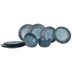 Сервіз столовий Gimex Tableware Stone 12 Pieces 4 Person Dark Blue (6917100) 5245554 - зображення 1