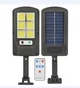 Вуличний ліхтар solar street light BL BK120-6COB білий, 6 COB, сонячна панель, датчик руху, 3 режими роботи - изображение 4