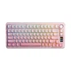 Клавиатура беспроводная игровая AULA S75 Pro RGB Screen Knob Gasket Seya Switch Pink - изображение 1