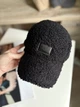Кепка женская UGG теплая барашек тедди на флисе с ушками Черный - изображение 1