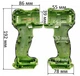 Корпус безщеточного шуруповерта Procraft PA18BL Universal Extra (korp542) - изображение 7