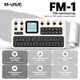 FM-синтезатор M-VAVE FM-1 – портативный, 27 клавиш, TFT-дисплей, Bluetooth MIDI, аккумулятор, айвори / черный - изображение 8