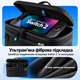 Кейс-сумка JSAUX для Nintendo Switch 2, жесткий защитный чехол, водостойкий, ударопрочный, с ремнем, черный - изображение 4