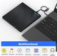 Внешний CD/DVD привод для ноутбука (USB 3.0 + Type-C) с аудиопортами и дополнительными разъемами — для Mac, Windows, ПК - изображение 3