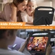Протиударний дитячий силіконовий чохол з підставкою EVA Kids Stand для планшета Xiaomi Redmi Pad 2 9.7" дюймів екран / Poco Pad C1 9.7" 2026 (Чорний) - зображення 5