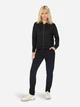 Толстовка на молнии с капюшоном женская ONLY 15325576-Black XL Черная (5715605587843) - изображение 4