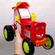 Трактор танцюючий "CrazyCar" на радіокеруванні, акум.USB.,музика, світло, танцює кор.24x14x16см (ЧЕРВОНИЙ) (TS01091996307363) - изображение 2