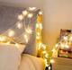 Гірлянда зореспад 3 м 120 Led Теплий 220V Штора 1.8 м - зображення 6