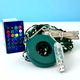 Гірлянда роса 2 м 200Led USB Bluetooth пульт дистанційного керування RGB прозорий ПВХ - зображення 7