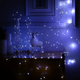 Гірлянда 400 LED 2m 20 pcs USB для прикрашання Кінський хвіст білий - зображення 7