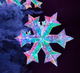 Світлодіодний нічник 50 cm від батарейок для перевірки 14 днів Snowflake - зображення 7