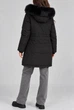 Куртка жіноча зимова з капюшоном, колір чорний 2XL - зображення 4