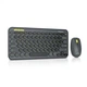 Комплект REAL-EL KIT-635W Wireless/Bluetooth Black (EL123100057) REAL-EL EL123100057 1091473 - изображение 3