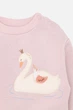 Костюм з штанами для дівчинки Iggy пудровий 86 ЦБ-00283915 - изображение 3