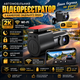 Відеореєстратор Hoco з G-сенсором Wi-Fi 2K TFT дисплей для нічної зйомки чорний - изображение 1